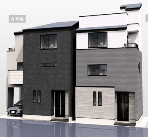 外観パース(大島17)