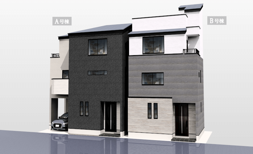 外観パース(大島17)