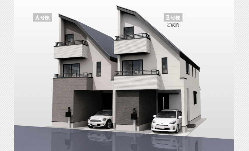 外観パース(沼袋8)