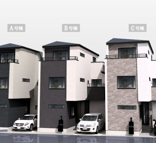 外観パース(白鷺3)