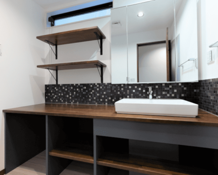 注文施工事例(J様邸-洗面室)